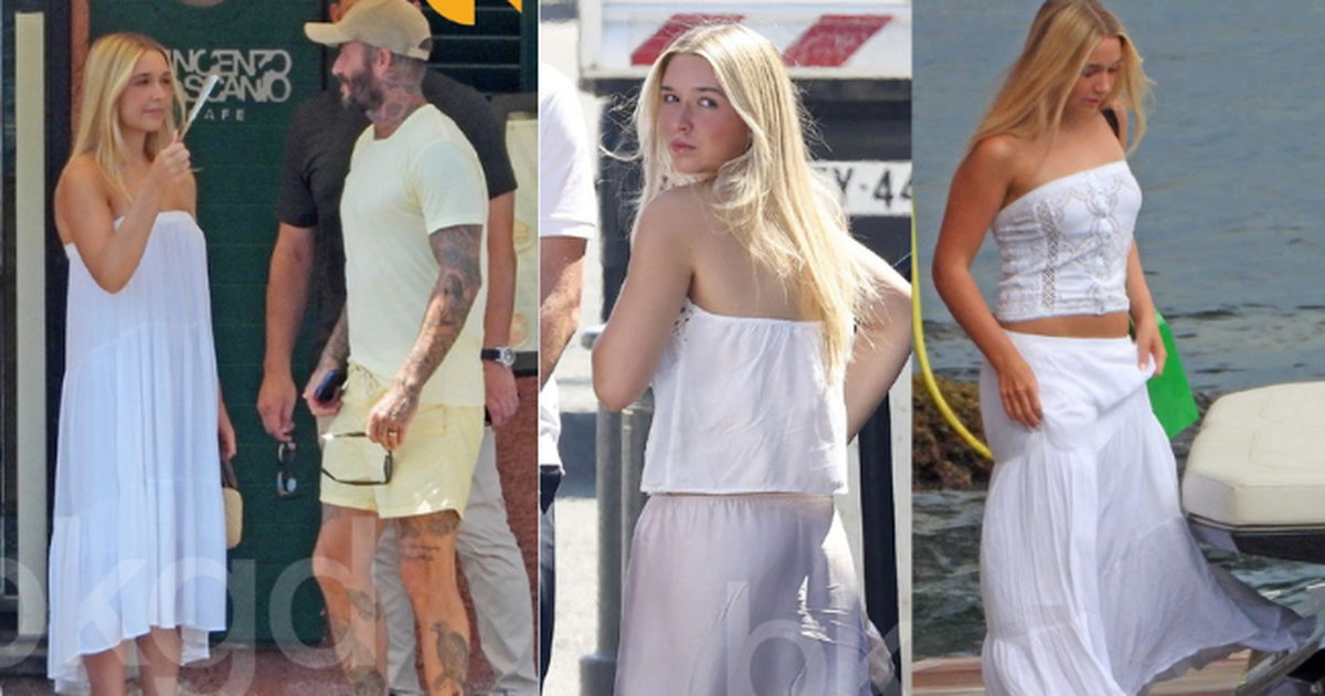 Loạt ảnh tiểu thư Harper Beckham tuổi 15 gây sốt với vóc dáng thiếu nữ, visual chuẩn “tiểu mỹ nhân” trong kỳ nghỉ xa hoa cùng bố mẹ nổi tiếng