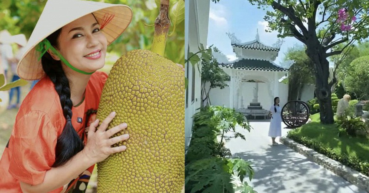 Nhà vườn rộng 3.000m2 của người đẹp Tây Đô Việt Trinh