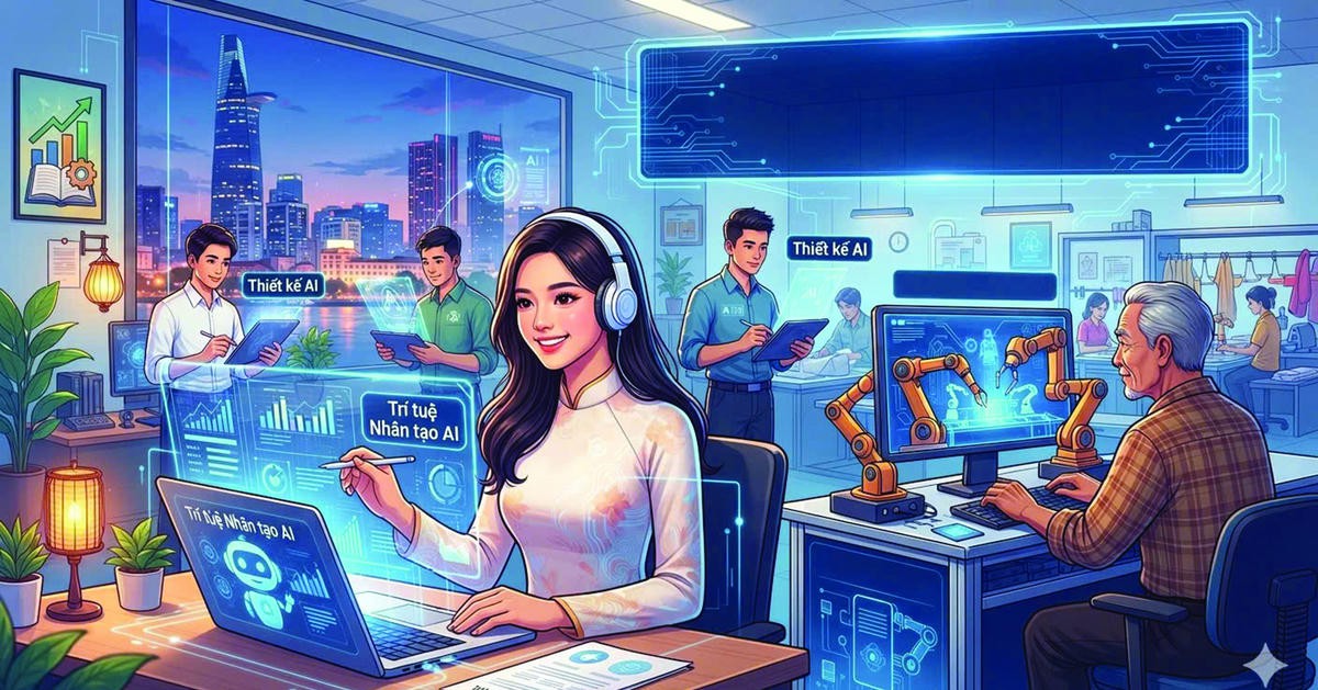 AI đang tái định hình thị trường lao động Việt Nam