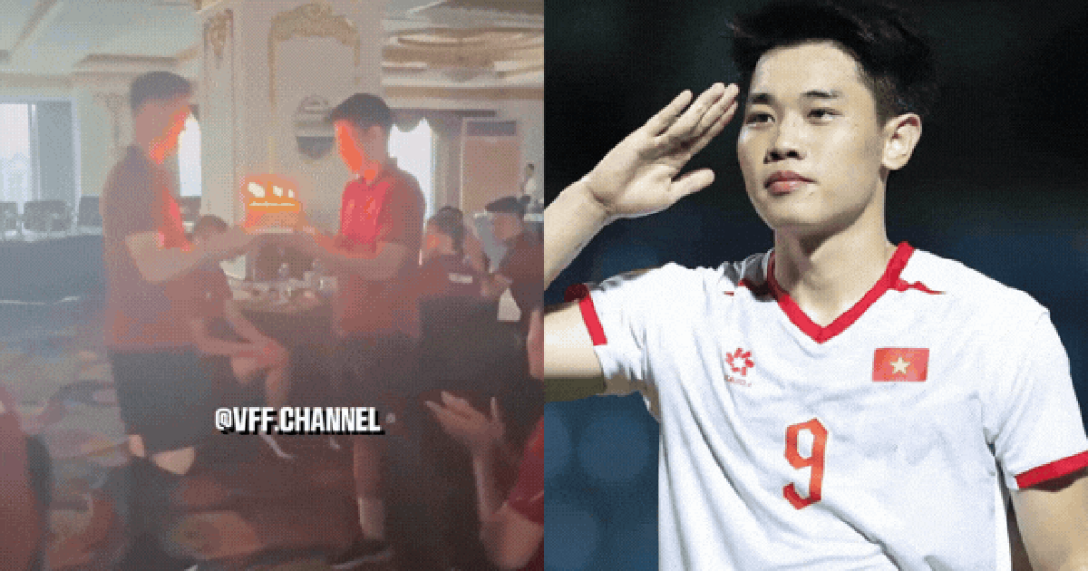Video: ĐT Việt Nam tổ chức sinh nhật ấm áp cho Đình Bắc, toàn đội đoàn kết ngay trước giờ quyết đấu Malaysia