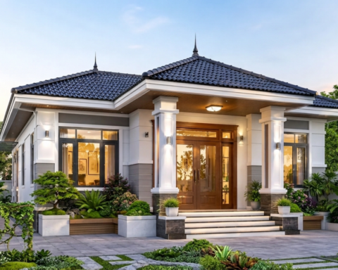 Xây nhà mái Nhật 9x20m khoảng bao nhiêu tiền?