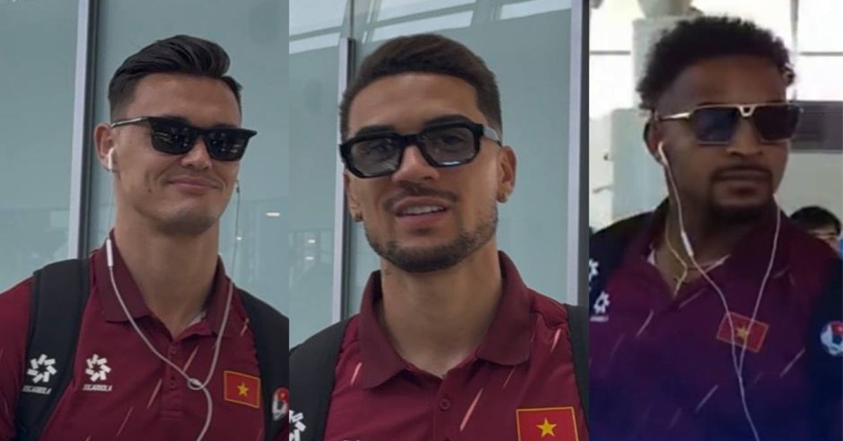 Xuân Son và Lê Giang Patrik đeo kính chất lừ cùng đội tuyển Việt Nam sang Thái Lan đá chung kết ASEAN Cup