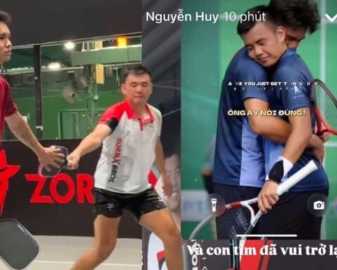 Trịnh Linh Giang – Lý Hoàng Nam bất ngờ tái hợp, cộng đồng Pickleball Việt Nam vui như mở hội
