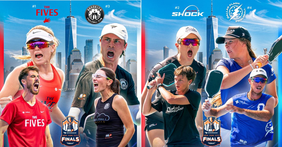 Điểm danh 4 team lọt vào bán kết Major League Pickleball 2026 tại Mỹ