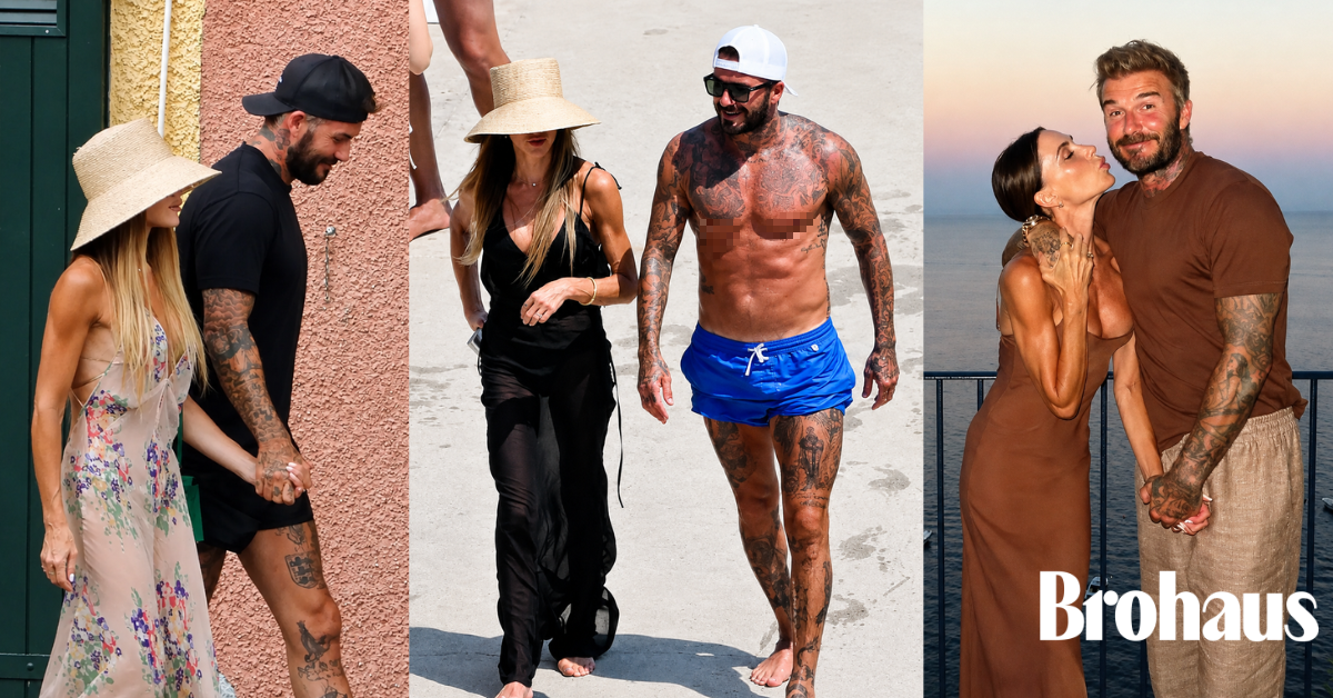 Body tuổi ngũ tuần của David Beckham đúng là “hàng cực phẩm”!