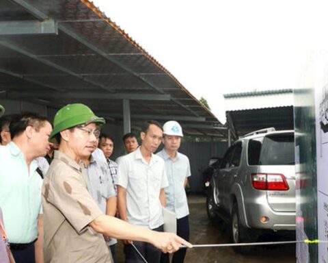 Phó Chủ tịch UBND thành phố Hà Nội Bùi Duy Cường đôn đốc tiến độ dự án Cụm công trình đầu mối Liên Mạc