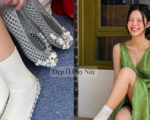 Cần nhất ngày mưa: Giày dép nhựa diện lên vừa sành điệu lại không lo đọng nước ướt nhẹp