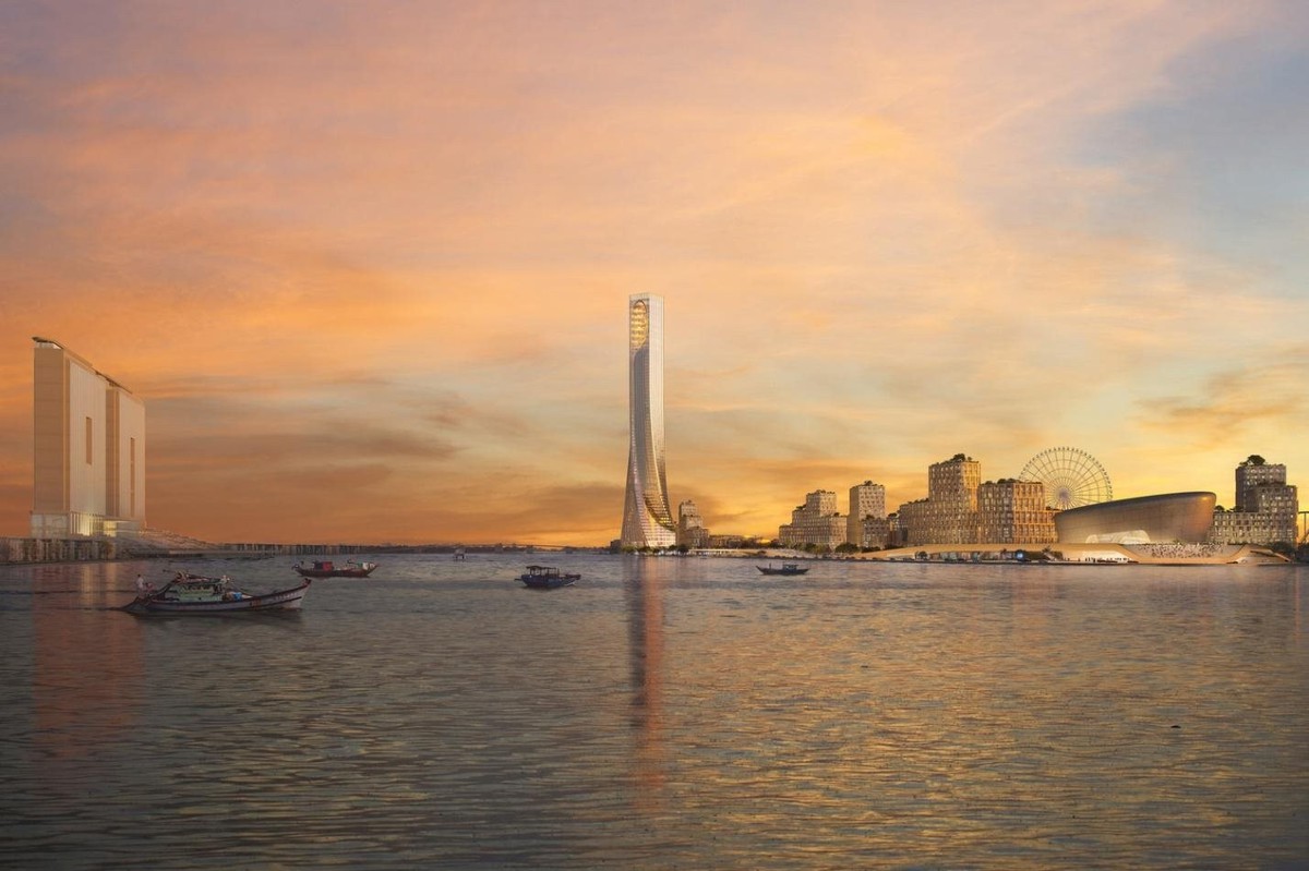 Việt Nam đang xây một “siêu” tòa tháp 408 m, cao gần bằng Landmark 81