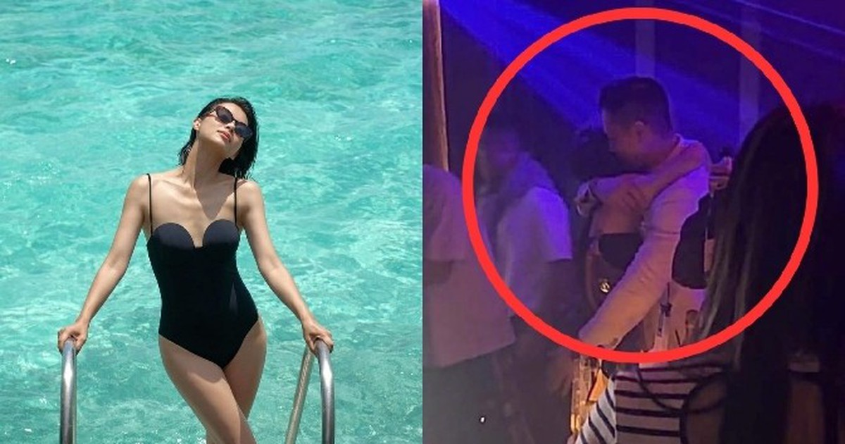 Á hậu hàng đầu nghi đang mang thai lần 4 sau khi chồng đại gia lộ ảnh ôm ấp gái xinh trong bar
