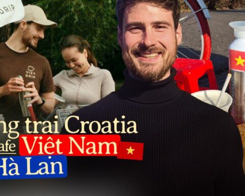 Chàng trai Croatia bán cà phê phin giữa Hà Lan: “Có người Việt đi ngang nhìn thấy chiếc ghế nhựa đỏ, lập tức gọi video cho gia đình”