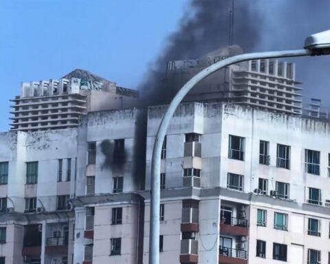 Cháy căn hộ cao ốc Phúc Thịnh ở TP.HCM
