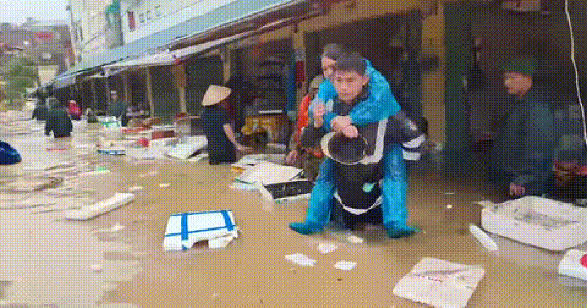 Lũ vượt báo động 3, cảnh báo ngập lụt diện rộng ở miền Bắc