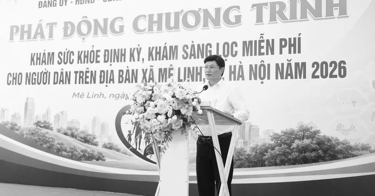 Giám đốc Bệnh viện Đa khoa Mê Linh tại Hà Nội qua đời ở tuổi 53