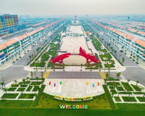 Sun Group đang xây 5 công viên rộng tới 100 ha trong siêu đô thị 35.000 tỷ có diện tích xấp xỉ hồ Tây, nằm cách Hà Nội hơn 1 giờ di chuyển