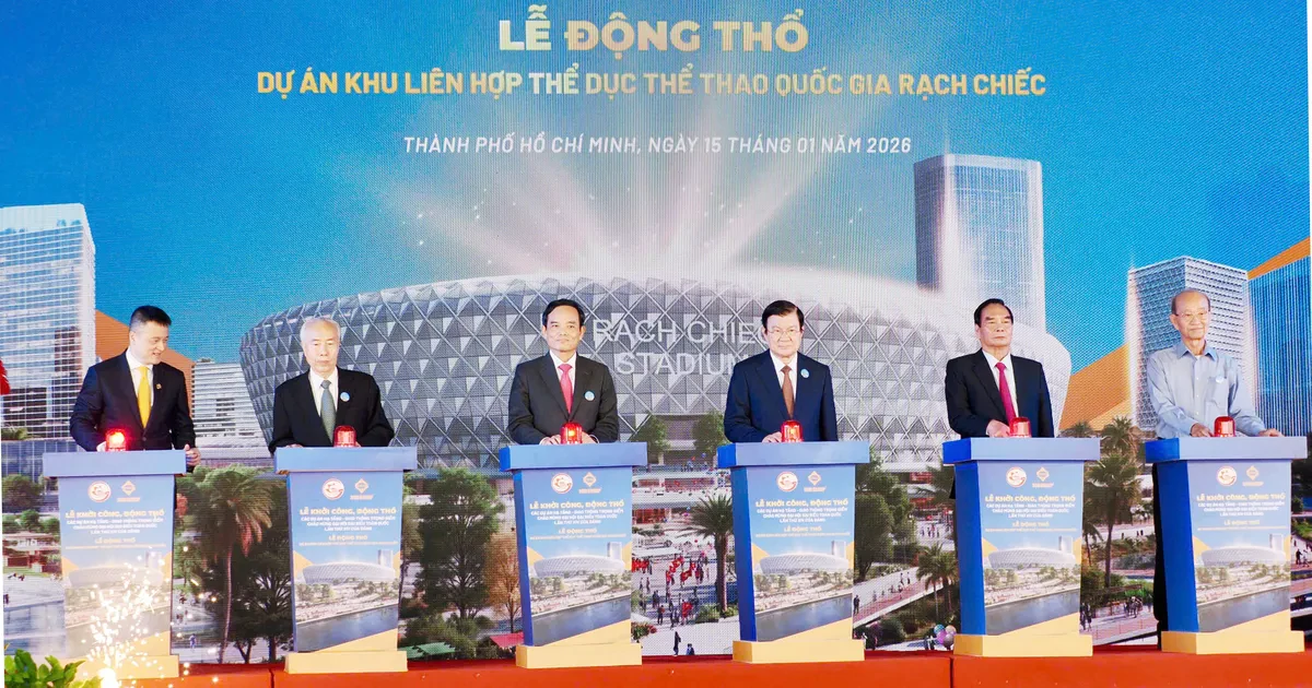 Khởi công hàng loạt dự án, công trình trọng điểm