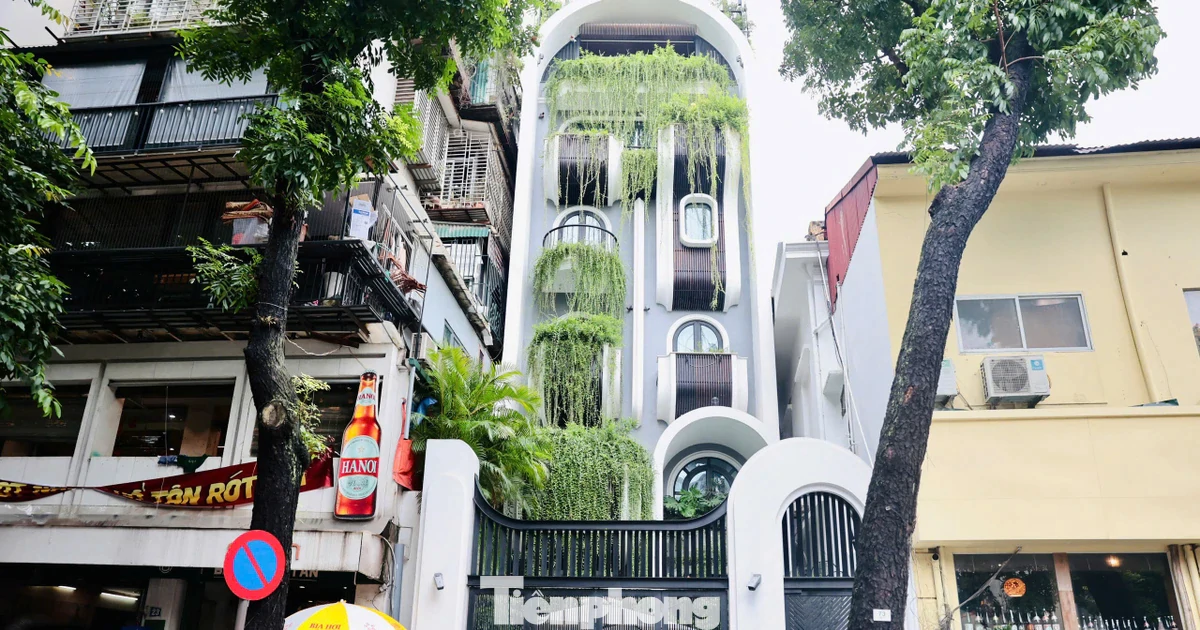 Cận cảnh biệt thự có 80m2 lấn chiếm đất Bảo tàng Lịch sử quốc gia nhưng vẫn được cấp sổ đỏ