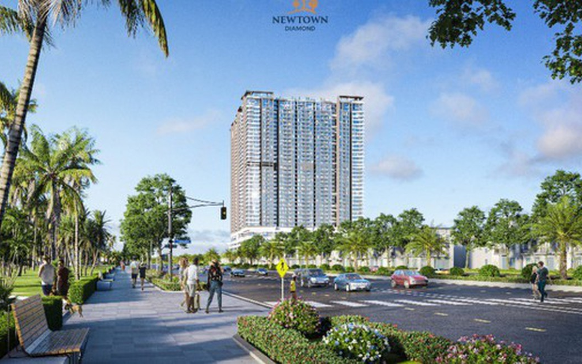 Giải mã sức hút Newtown Diamond: chuẩn sống all-in-one chinh phục khách thuê cao cấp