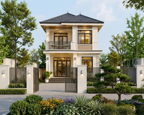 Xây nhà mái Nhật 2 tầng 60m² khoảng bao nhiêu tiền?