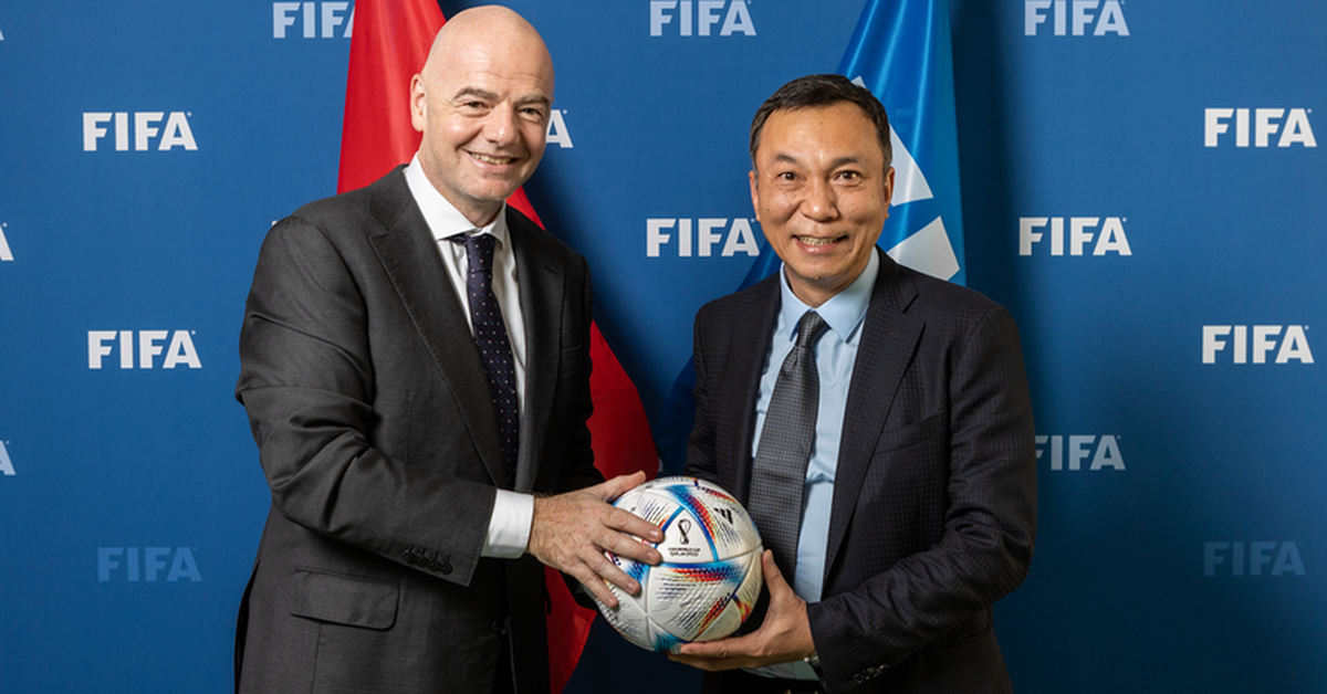 NÓNG: Chủ tịch FIFA Infantino đi chuyên cơ thăm Việt Nam, dự khán trận Chung kết ASEAN Cup 2026 của đội tuyển Việt Nam