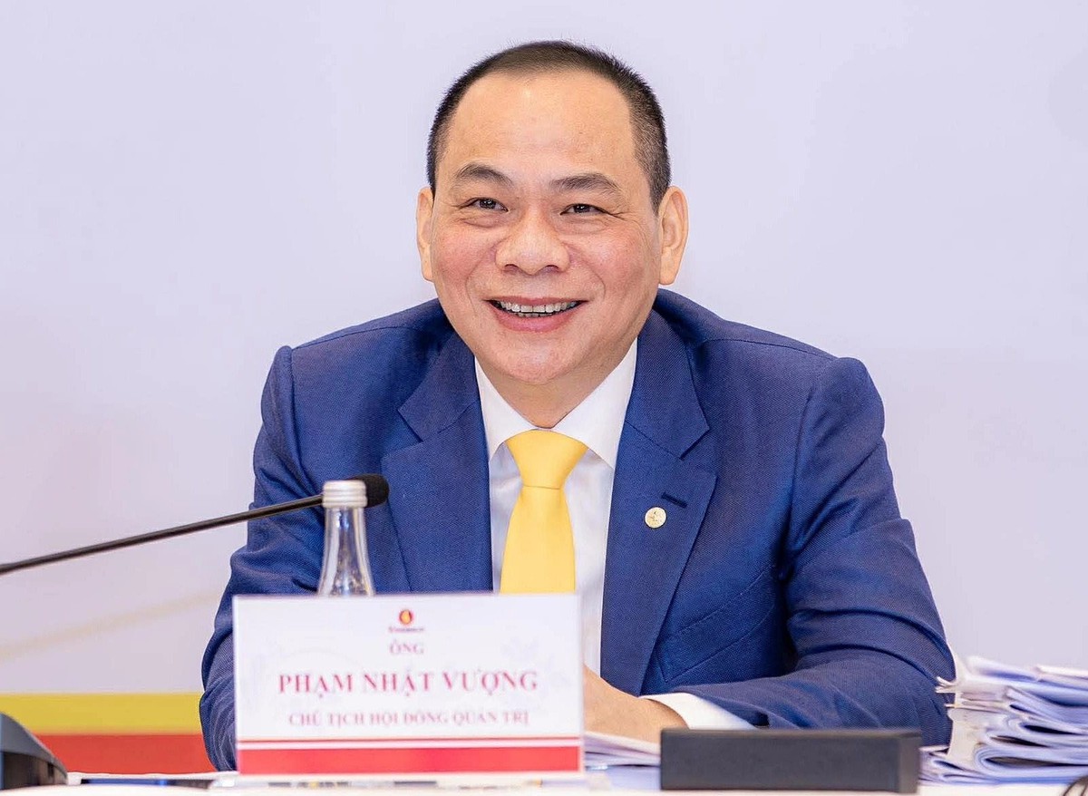 Trong khi Elon Musk, Jensen Huang “mất tiền”, tài sản ông Phạm Nhật Vượng tăng hàng tỷ USD