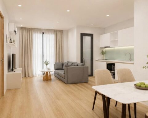 Cận cảnh căn hộ nhà ở xã hội HUD với giải pháp hoàn thiện nội thất từ TAPUHO