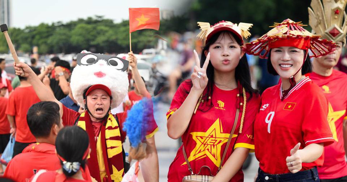 Mỹ Đình sục sôi trước giờ bóng lăn, Việt Nam đang rất gần chức vô địch rồii!