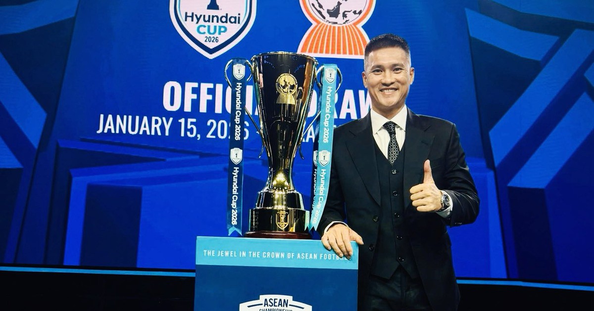 Lê Công Vinh xuất hiện đặc biệt với cúp vô địch ASEAN Cup 2026 tối nay