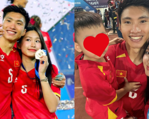 Đoàn Văn Hậu rưng rưng nước mắt, xúc động nhắc đến Doãn Hải My sau khi vượt mọi sóng gió, cùng nhau nâng cúp vô địch Asean Cup 2026