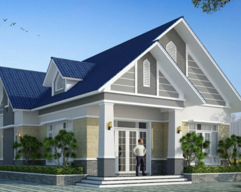Xây nhà mái Thái 1 tầng 3 phòng ngủ 110m² khoảng bao nhiêu tiền?