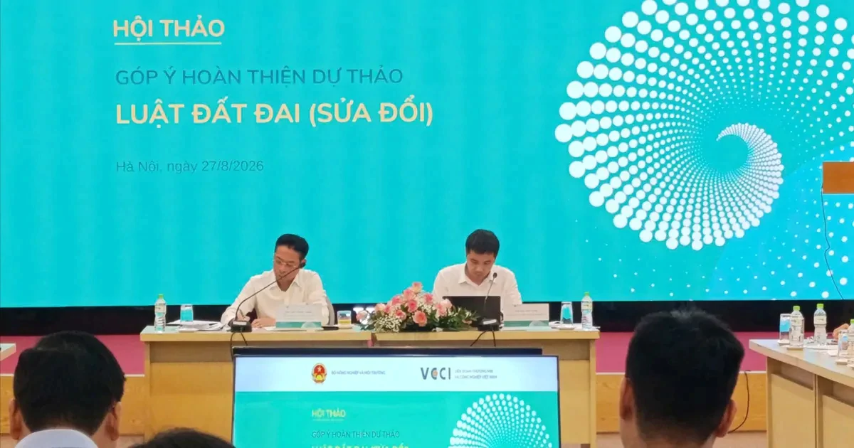 Dự thảo Luật Đất đai sửa đổi rút từ 260 xuống 106 điều