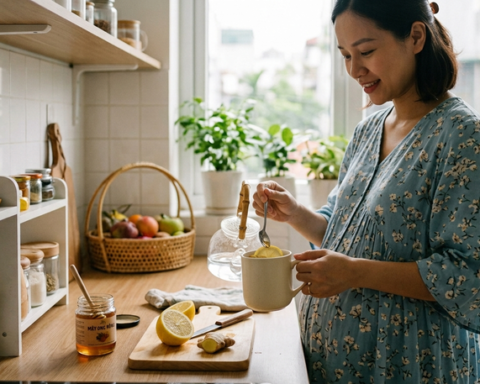 Phụ nữ mang thai có thể uống nước chanh gừng như thế nào?