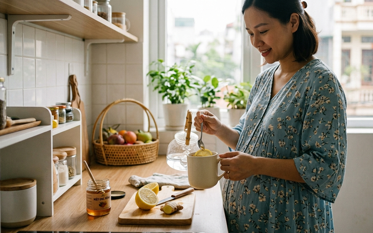 Phụ nữ mang thai có thể uống nước chanh gừng như thế nào?
