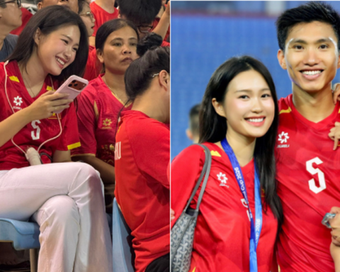 Loạt ảnh “cam thường” bóc nhan sắc thật của Doãn Hải My khi đi cổ vũ Văn Hậu, trên mạng là “bạch nguyệt quang” ngoài đời thế nào?