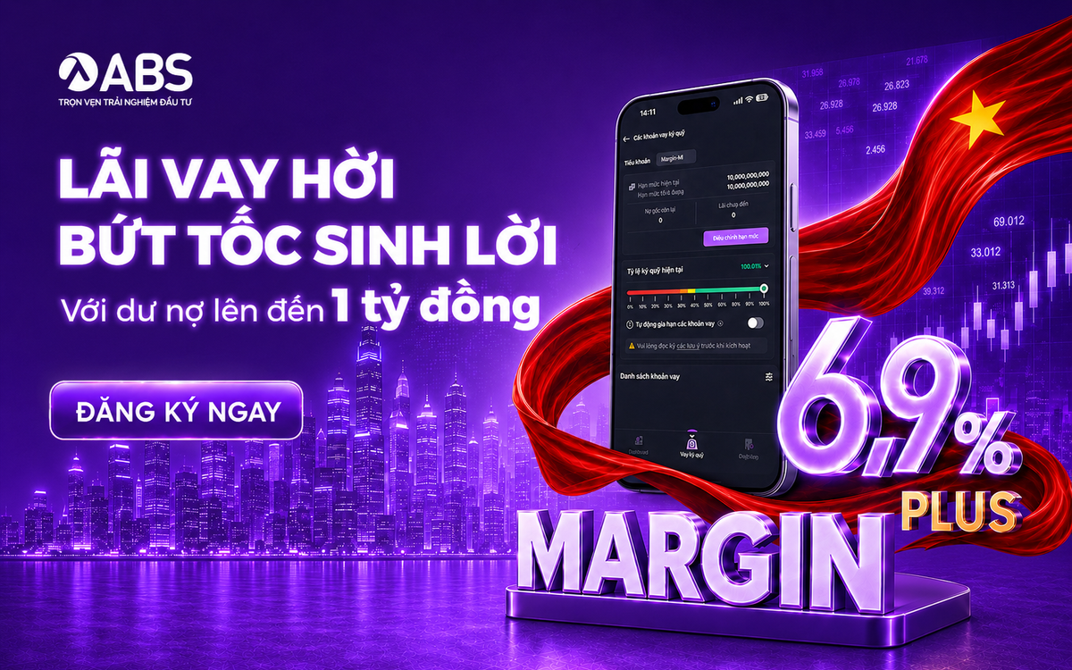 Chứng khoán An Bình hưởng ứng xu hướng hạ lãi suất, triển khai Margin 6,9% Plus
