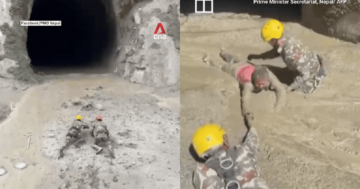 Lũ quét ở Nepal: Vỡ òa khoảnh khắc giải cứu thành công 350 người mắc kẹt trong hầm