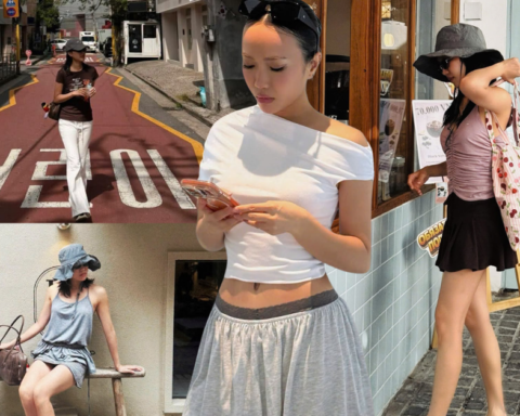 Mỹ nhân showbiz cưới “hồng hài nhi” cao 1m80: 35 tuổi ngày càng phơi phới, gu ăn mặc đẹp khỏi bàn