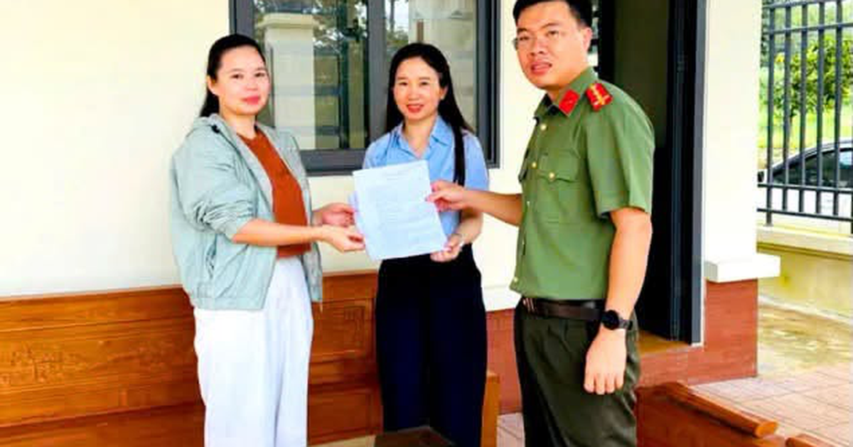 Công an xác minh giao dịch chuyển 40.002.000 đồng vào tài khoản Văn phòng công chứng