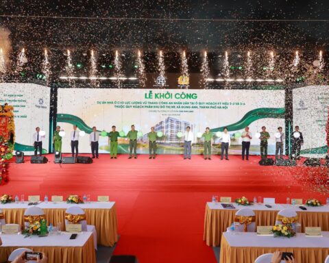 Khởi công Dự án nhà ở cho lực lượng vũ trang Công an nhân dân tại Đông Anh