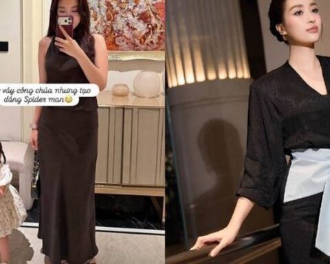 Hoa hậu Đỗ Mỹ Linh gây chú ý khi khoe khoảnh khắc tinh nghịch của ái nữ nhà Chủ tịch CLB Hà Nội trong biệt thự đất vàng 6 tầng bề thế