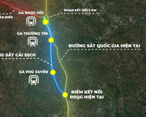 Hà Nội dịch chuyển 26,5 km đường sắt để mở rộng Quốc lộ 1A