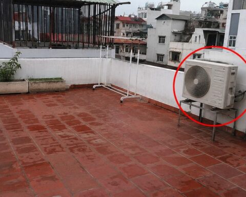 Lời khuyên cho những gia đình đặt cục nóng điều hòa trên sân thượng