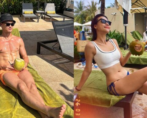 Lê Giang Patrik và MC Hoàng Oanh diện đồ đi biển nét căng như lên bìa tạp chí: Phía sau hình ảnh “bỏng mắt”