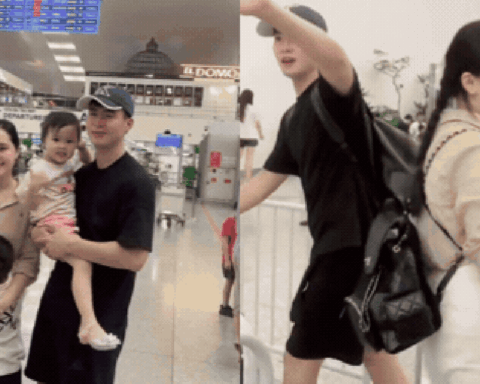 Video: Cận cảnh vợ chồng Duy Mạnh – Quỳnh Anh bịn rịn chia tay các con, lên đường sang Mỹ phẫu thuật chấn thương