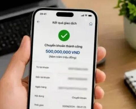 Công an xác minh giao dịch chuyển khoản 40.002.000 đồng của một phụ nữ