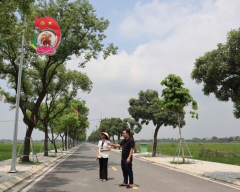 Xã Hát Môn: Đấu giá đất tạo nguồn lực phát triển hạ tầng