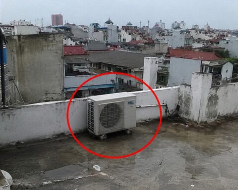 Có nên làm mái che cho cục nóng điều hòa trên mái nhà, sân thượng?