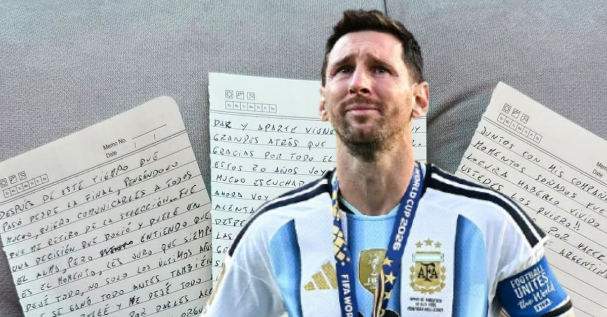 Toàn bộ tâm thư từ giã ĐT Argentina đau xé lòng của Messi