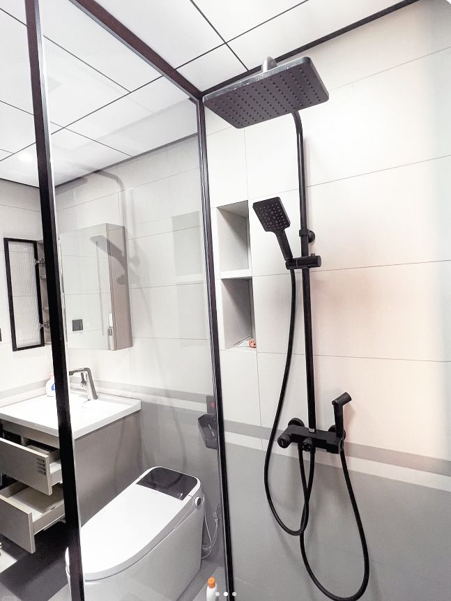 Phòng tắm chỉ dùng vách kính để ngăn khô – ướt vẫn chưa đủ: Cách người Nhật chia không gian mới thực sự đáng học hỏi- Ảnh 3.
