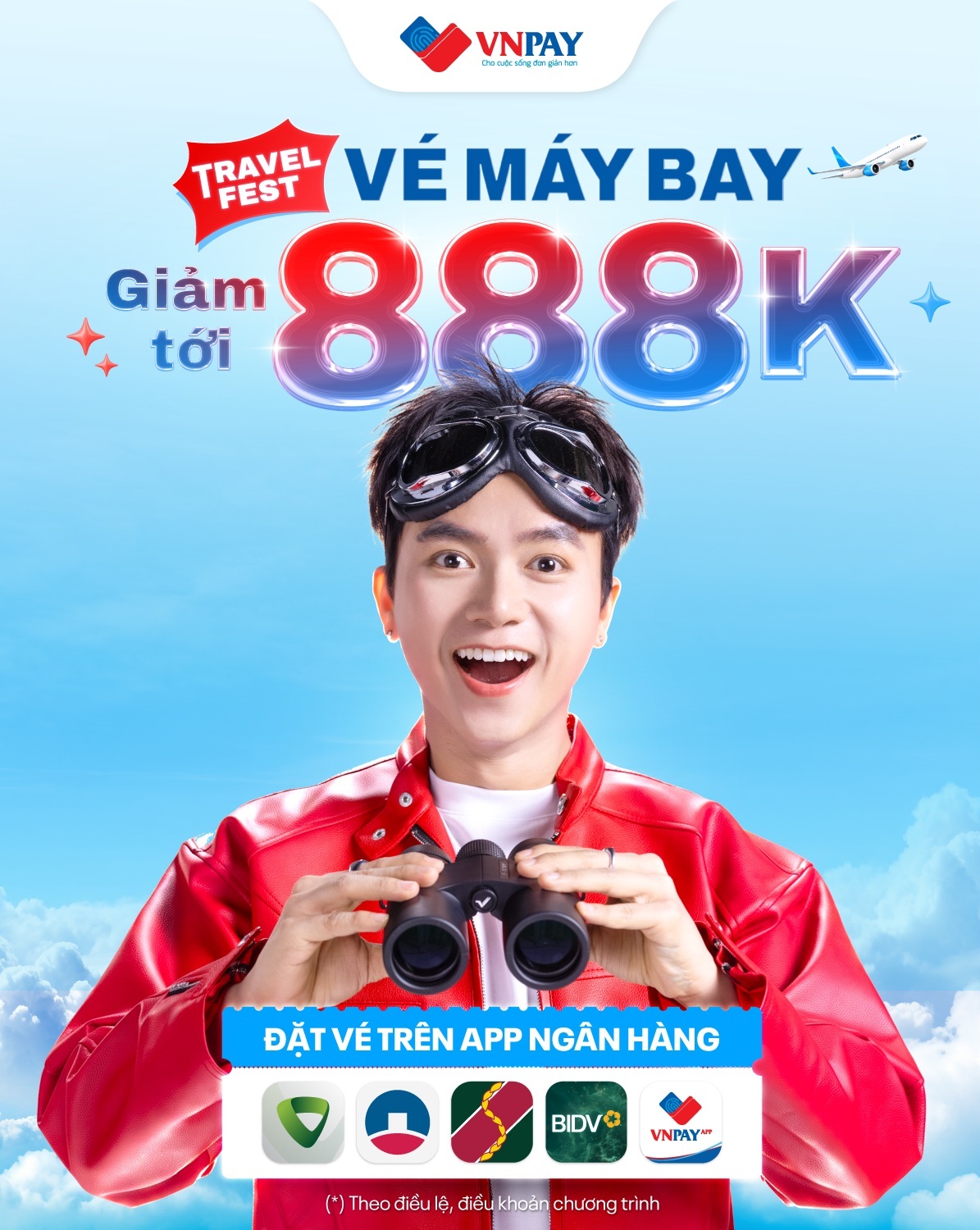 Vượt ải săn vé concert, hốt luôn deal vé máy bay 888k nhẹ tênh trên app ngân hàng - Ảnh 2.
