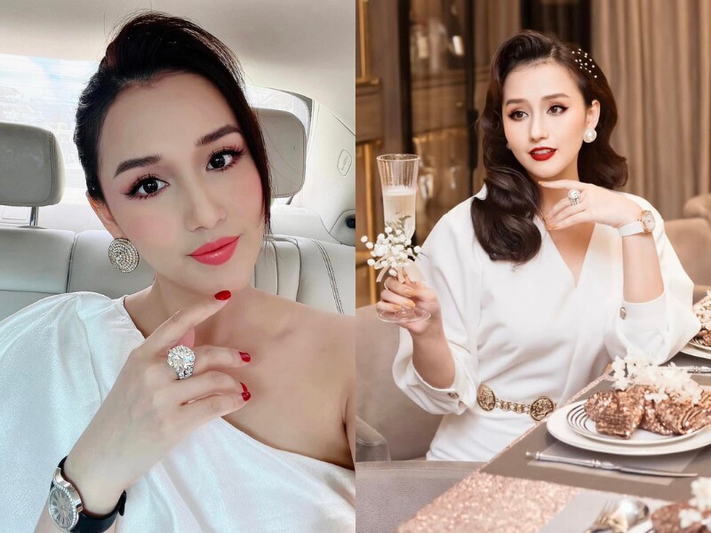 Nữ diễn viên là người đẹp Phụ nữ thế kỷ 21 có BST kim cương hàng trăm tỷ, được chồng nuôi 17 năm- Ảnh 6.